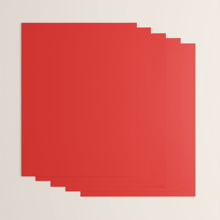 Solid Shades - Cherry Wrapping Paper Gallery Image 3