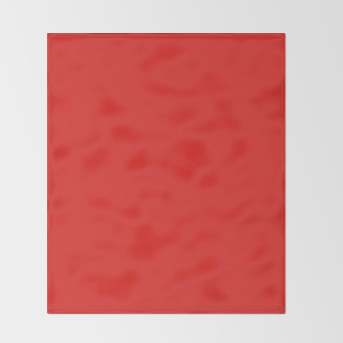 Solid Shades - Cherry Throw Blanket - Thumbnail 2