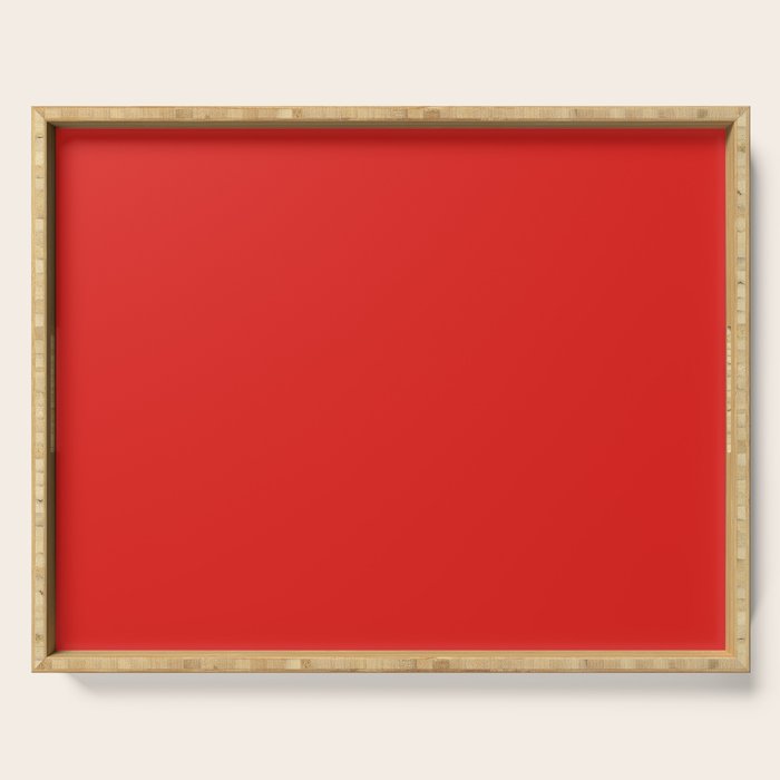 Solid Shades - Cherry Serving Tray Gallery Image 1