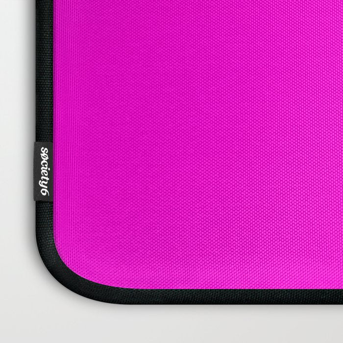 Fluorescent Neon Hot Pink Laptop Sleeve Gallery Image 3
