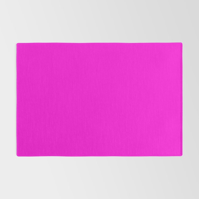 Fluorescent Neon Hot Pink Rug Gallery Image 2