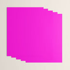 Fluorescent Neon Hot Pink Wrapping Paper Gallery Image 3