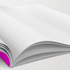 Fluorescent Neon Hot Pink Notebook Gallery Image 2