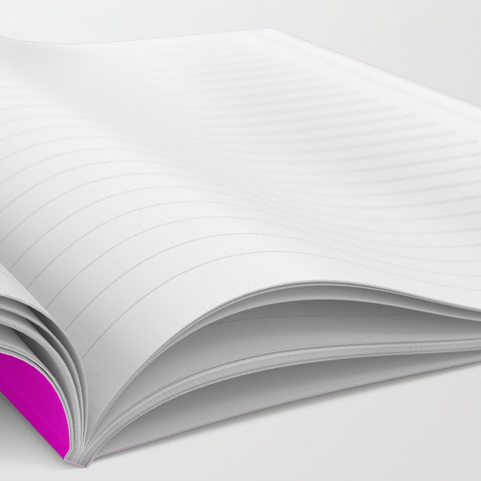 Fluorescent Neon Hot Pink Notebook Gallery Image 2