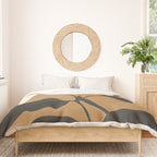 Abstract Modern Flowers 1 Duvet Cover Gallery Image 3