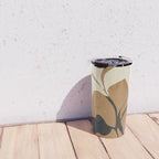 Abstract Modern Flowers 1 Travel Mug Gallery Image 4