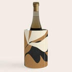 Abstract Modern Flowers 1 Wine Chiller Gallery Image 3