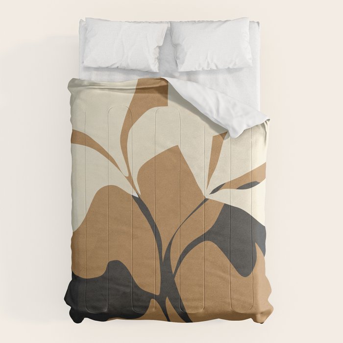 Abstract Modern Flowers 1 Comforter Gallery Image 6