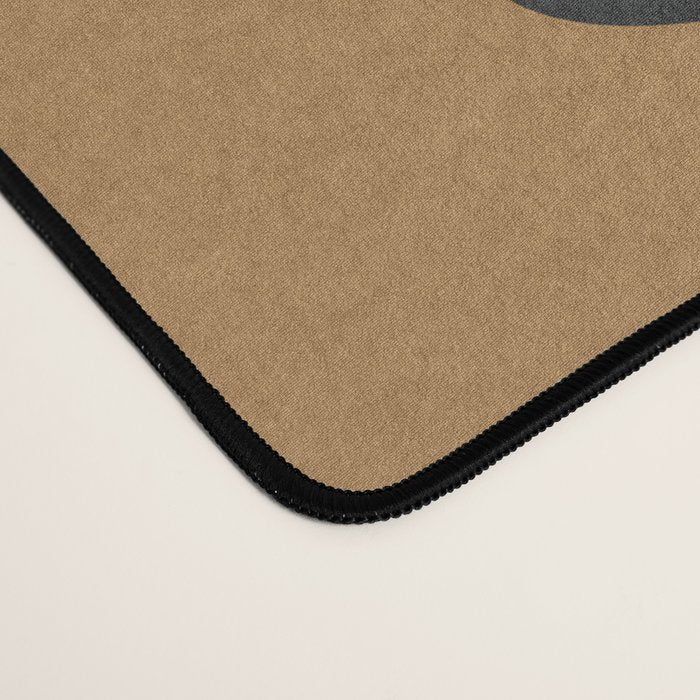 Abstract Modern Flowers 1 Desk Mat Gallery Image 4