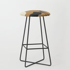 Abstract Modern Flowers 1 Stool Gallery Image 1