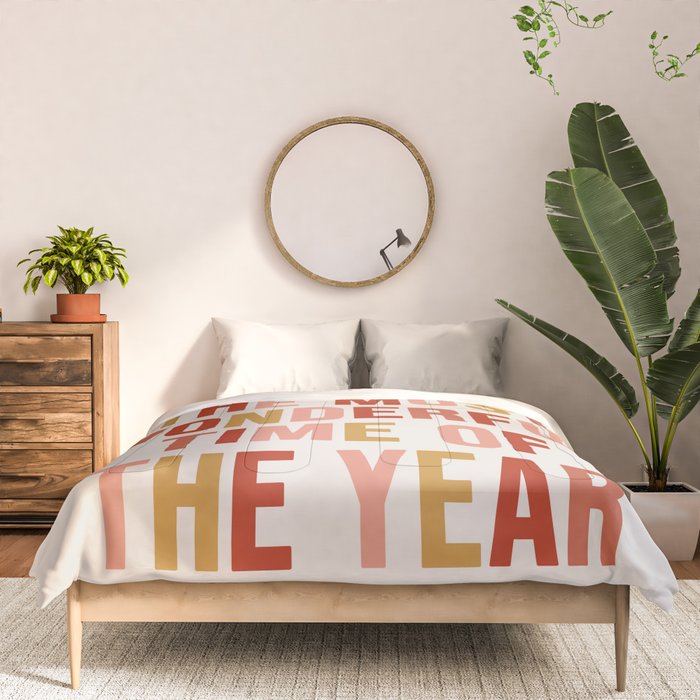 Most Wonderful Time Multi Colored Warm Comforter Gallery Image 3