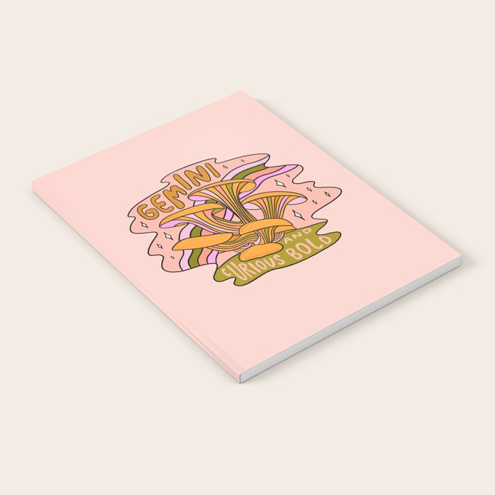 Gemini Mushroom Notebook Gallery Image 1