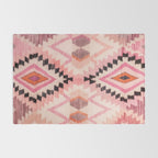 Moroccan Berber Rug Design No.65 - Multicolor, Pink Rug Gallery Image 2