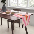 Moroccan Berber Rug Design No.65 - Multicolor, Pink Table Runner Gallery Image 2