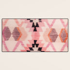 Moroccan Berber Rug Design No.65 - Multicolor, Pink Desk Mat Gallery Image 3