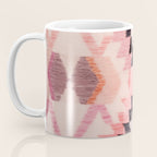 Moroccan Berber Rug Design No.65 - Multicolor, Pink Coffee Mug Gallery Image 3