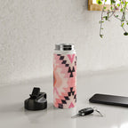 Moroccan Berber Rug Design No.65 - Multicolor, Pink Water Bottle Gallery Image 4