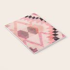 Moroccan Berber Rug Design No.65 - Multicolor, Pink Notebook Gallery Image 3