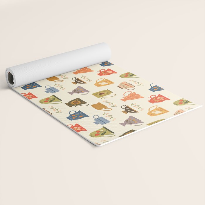 Teacup Collection Yoga Mat Gallery Image 2