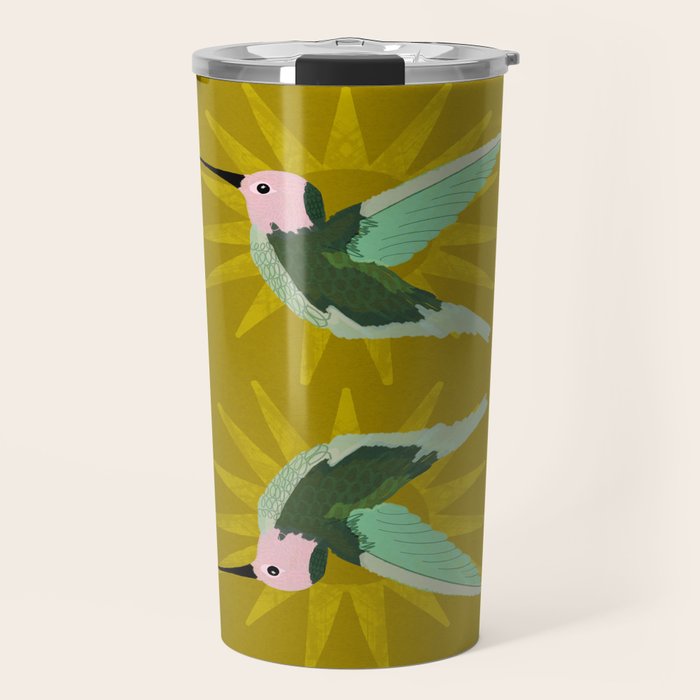Hummingbird aka Sun God Travel Mug Gallery Image 1