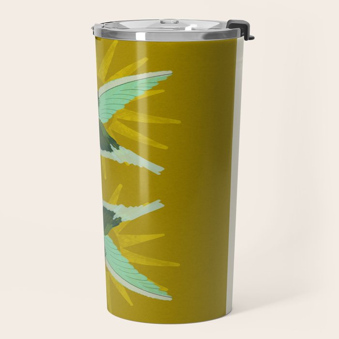 Hummingbird aka Sun God Travel Mug Gallery Image 2