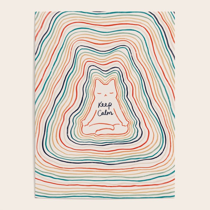 Keep Calm Cat 2 Poster Gallery Image 4