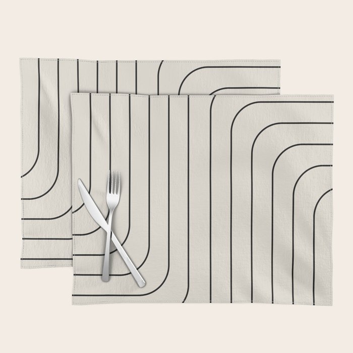 Searching (Off White) Placemat Gallery Image 1