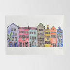 Rainbow Row - Charleston Rug Gallery Image 2