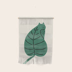 Cat and Plant 27 Wall Hanging Gallery Image 1