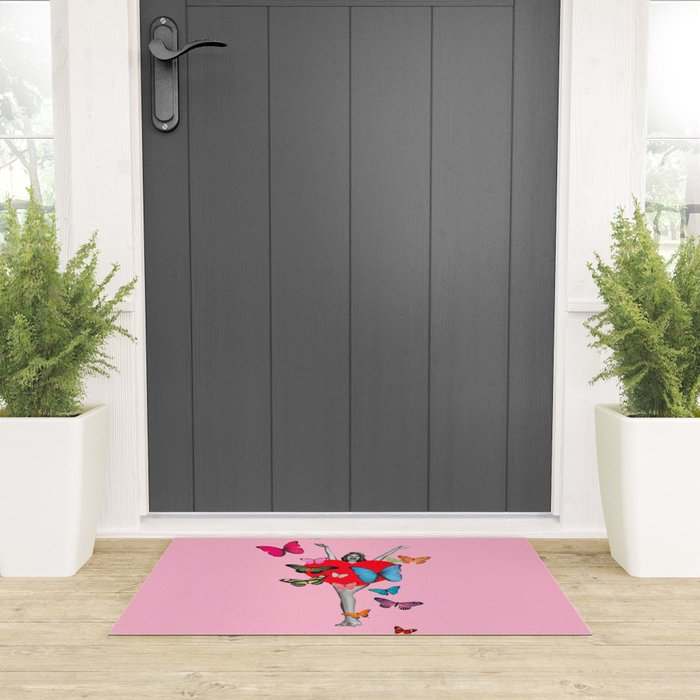 I Get Butterflies! Welcome Mat Gallery Image 3