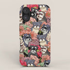 Because Schnauzers iPhone Case Gallery Image 1