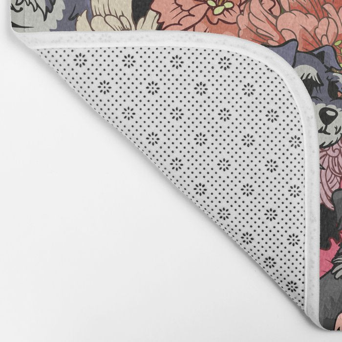 Because Schnauzers Bath Mat Gallery Image 2