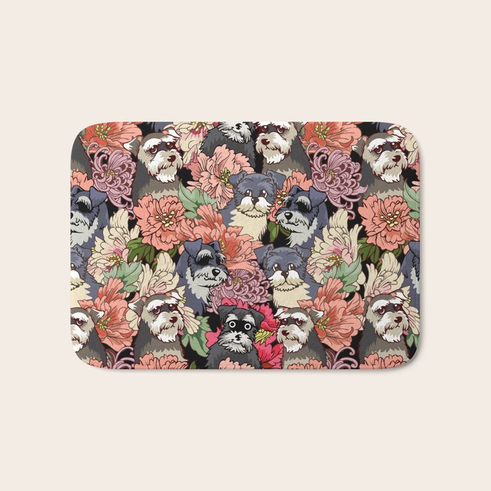 Because Schnauzers Bath Mat Gallery Image 1