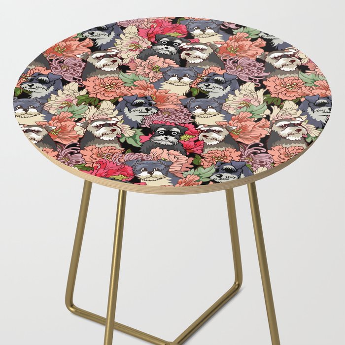 Because Schnauzers Side Table Gallery Image 2
