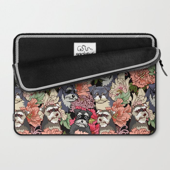 Because Schnauzers Laptop Sleeve Gallery Image 2