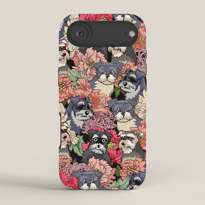 Because Schnauzers iPhone Case Gallery Image 2