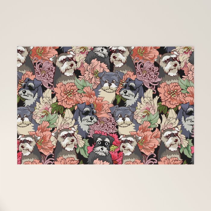 Because Schnauzers Welcome Mat Gallery Image 1