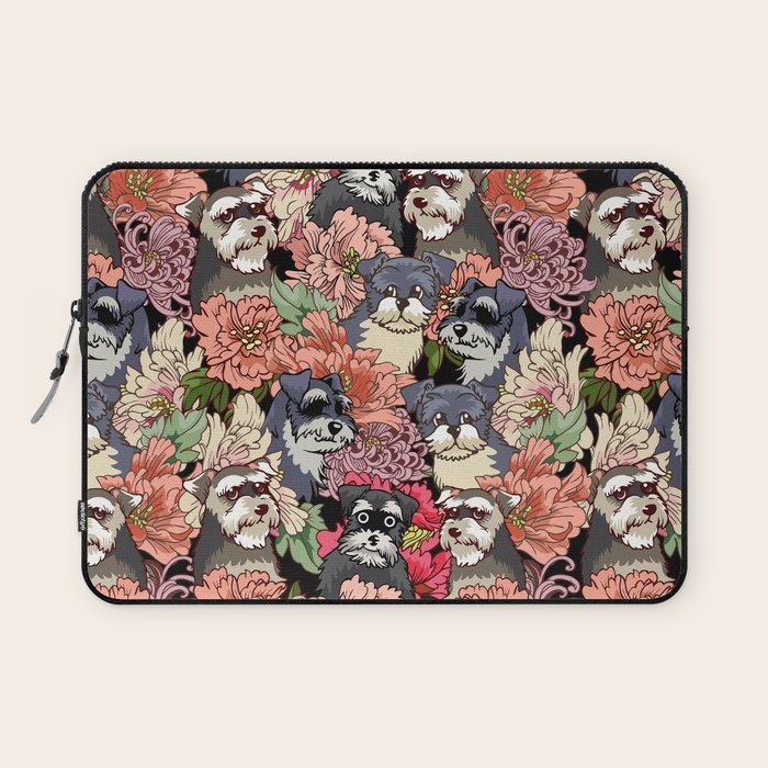 Because Schnauzers Laptop Sleeve Gallery Image 1
