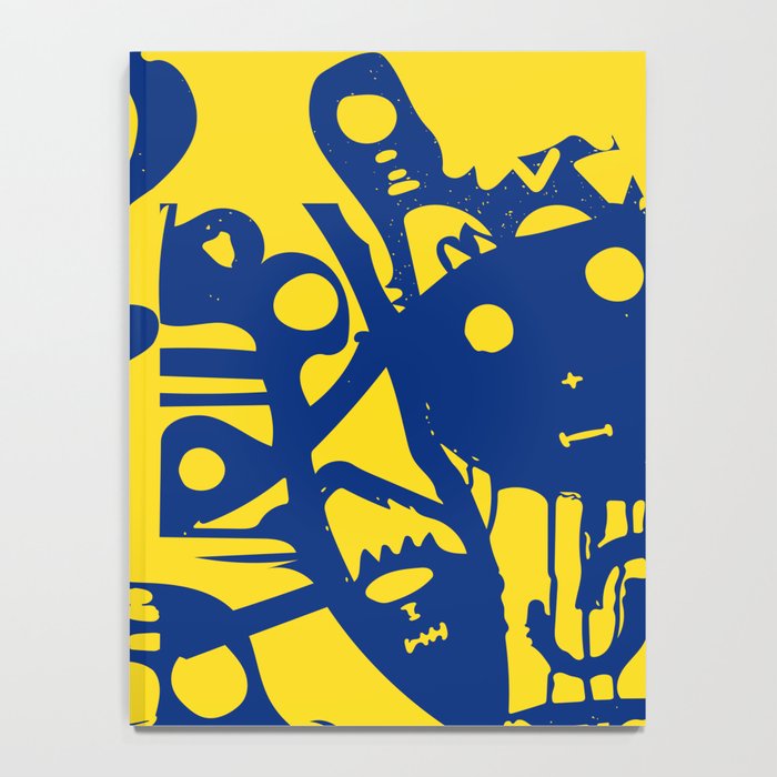 Blue Sweet Monsters in the Sun Street Art Graffiti Design Notebook Gallery Image 4