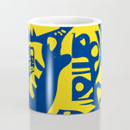 Blue Sweet Monsters in the Sun Street Art Graffiti Design Coffee Mug Gallery Image 4