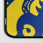 Blue Sweet Monsters in the Sun Street Art Graffiti Design Laptop Sleeve Gallery Image 3