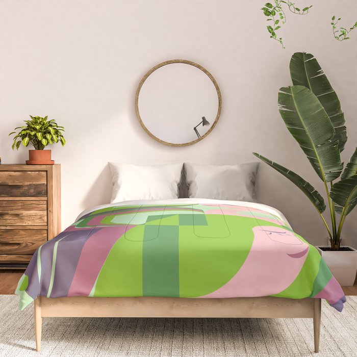 Feel the Air No.2 Comforter Gallery Image 3