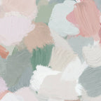 Paris Peonies - Coral Peach Pink Sage Green Mint Spring Flowers Abstract Nature Painting Art Coffee Mug Gallery Image 2