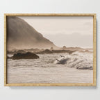 Pacific Coast Summer Beach Sunset Serving Tray Gallery Image 1
