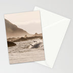 Pacific Coast Summer Beach Sunset Stationery Card Gallery Image 2