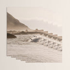 Pacific Coast Summer Beach Sunset Wrapping Paper Gallery Image 3