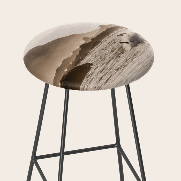 Pacific Coast Summer Beach Sunset Stool Gallery Image 2