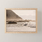 Pacific Coast Summer Beach Sunset Mini Art Print Gallery Image 1