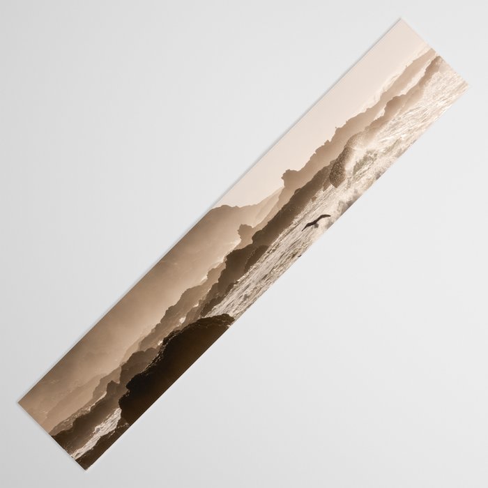 Pacific Coast Summer Beach Sunset Table Runner Gallery Image 3