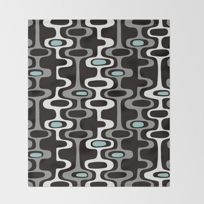 Mid Century Modern Art 2.5 Throw Blanket Gallery Image 2